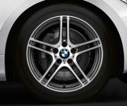 BMW Alufelge M Doppelspeiche 313 bicolor (ferricgrey / glanzgedre