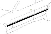 BMW 3er E36 Coupe & Cabrio M Stoßleisten Nachrüstsatz