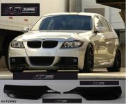 Frontlippe Flaps Frontspoiler BMW E90 E91 M-PAKET 05-08Bj. + Kleber