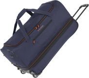 Travelite Basics Trolley Reisetasche 70 cm - marine-orange