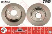 Trw Bremsscheibe Bmw: 5 DF2557