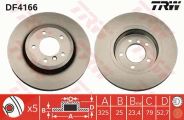 Trw Bremsscheibe Vorderachse Belüftet Bmw: Z4, 3 DF4166