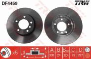 Trw Bremsscheibe Bmw: Z4, 3, 1 DF4459