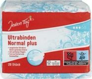 Jeden Tag Ultrabinden Normal Plus