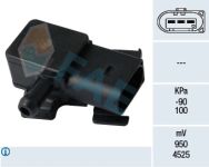 FAE Sensor, Abgasdruck 16102 3-polig für MINI BMW 780515201 13627805152 7805152