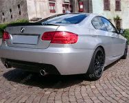 BMW 3 E 92 Coupe Aerodynamik Tuning Heckklappen Spoiler Heckspoiler Apron Ab