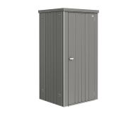 Biohort Geräteschrank 90 Aufbewahrungsschrank 93x83x182,5cm Quarzgrau-Metallic