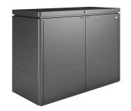 Biohort Highboard 160 Aufbewahrungsbox 160x70x118cm Dunkelgrau-Metallic