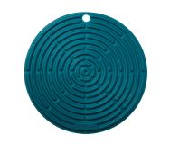 Le Creuset Topflappen Rund Silikon Deep Teal Petrol