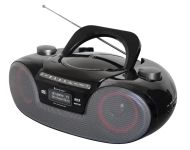 SCD8300 Schwarz Radiorekorder mit CD-Spieler