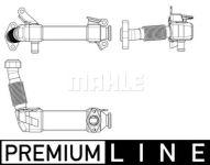 MAHLE Kühler, Abgasrückführung ohne Dichtung für BMW 11717790065 7790065 CE 17 000P