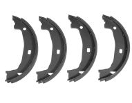 MEYLE Bremsbackensatz, Feststellbremse MEYLE-ORIGINAL Quality 314 042 0006 hinten rechts links Ø160mm 160mm für BMW 6761291 6761290 1163244