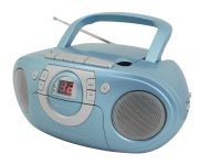 SCD 5100 blau Radiorekorder mit CD-Spieler und Kassettendeck