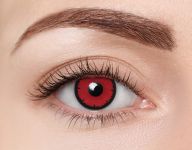 Halloween Kontaktlinsen Angelic Red Monatslinsen Sphärisch 2 Stück Kontaktlinsen; contact lenses; Kontaktlinsen