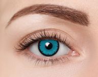 Halloween Kontaktlinsen Angelic Blue Monatslinsen Sphärisch 2 Stück Kontaktlinsen; contact lenses; Kontaktlinsen