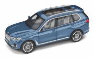 BMW Miniatur X7 Blau 1:18