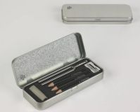 Schreibset mit Stimmgabel, 3 Bleistifte, Spitzer & Radiergummi - Henle / gift