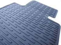 BMW Allwetter Fußmatten Gummimatten hinten anthrazit X1 E84