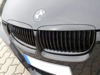 Für BMW E90 E91 PREMIUM Kühlergrill Sport Grill Gitter in Schwarz Glanz