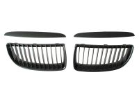 PREMIUM Kühlergrill Sport Grill Gitter in Schwarz für BMW E90 E91 2004-08