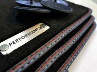 M3 Fußmatten BMW 3er E90 E91 beste  Qualität Velours Metal Logo Performance +4