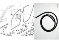 BMW E90 Kantenschutz Tür vorne