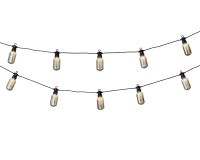 Party-Beleuchtung 20 LED 9,5 m, klassisch warm