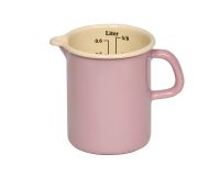 Riess Küchenmaß Emaille Messbecher Pastell Rosa 9cm