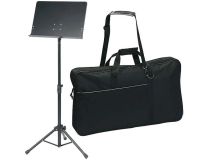 Markstein Orchester Notenpult-Set Vollblech MBL, Tragetasche mit Schultergurt