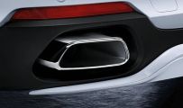 BMW M Performance X5 F15 Endrohrblende Chrom Satz 35iX