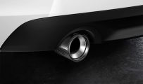 BMW M Performance X2 F39 Endrohrblende Titan/Carbon