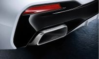 BMW M Performance 5er G30 Satz Endrohrblenden Chrom