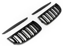 Kühlergrill Sportgrill Schwarz Doppelsteg für BMW E90 E91 ab 2005-08/2008