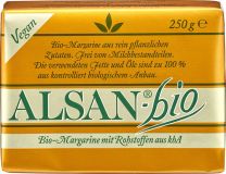 Alsan Margarine, 250 gr Stück