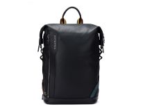 SCHARLAU Slackline RONJA Leder Rucksack für 13  Laptopfach Black