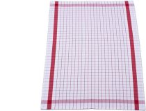 ROSS Geschirrtuch »Exclusiv«, (Set, 3-tlg), Karofond, 50% Baumwolle, 50% Leinen, 50x70 cm