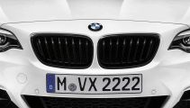 BMW M Performance Frontziergitter Schwarz hochglanz F22 F23
