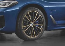 BMW Satz Alufelge V-Speiche 635 bicolor (night gold/hochglanzpoli