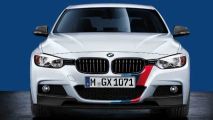 orig. BMW M Performance Frontspoiler Schwarz Matt 3er F30 F31
