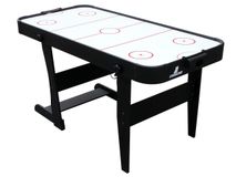 Icing faltbarer Airhockey Tisch Schwarz