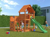 FUNGOO Spielturm Klettergerüst BIG LEADER