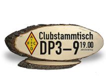 Stammtisch Holzschild für Funkamateure