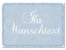 Dekoschild A3 - vintage pastellblau
