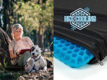 Ergonomisches Sitzkissen aus Gel