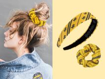 Harry Potter Diadem und Scrunchy - Hufflepuff