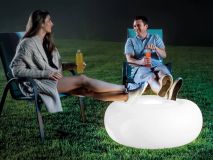 Aufblasbarer LED-Sitzsack - Intex