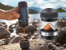 Tragbares Espresso-Set Nanopresso NS