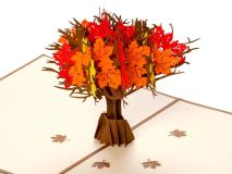 Pop-Up-Karte - Herbstlicher Baum