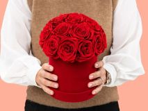 Strauß Mit Unvergänglichen Rosen