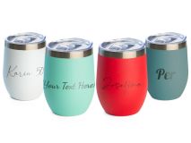 Personalisierte Thermotasse mit Text - 355 ml